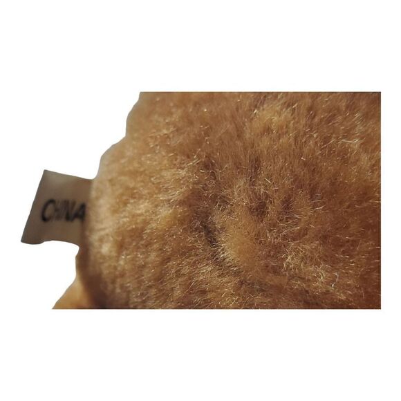 Bulldog Plush Realistic Puppy Brown Stuffed Animal Soft Toy Gift Loveable 10" - Picture 7 of 9